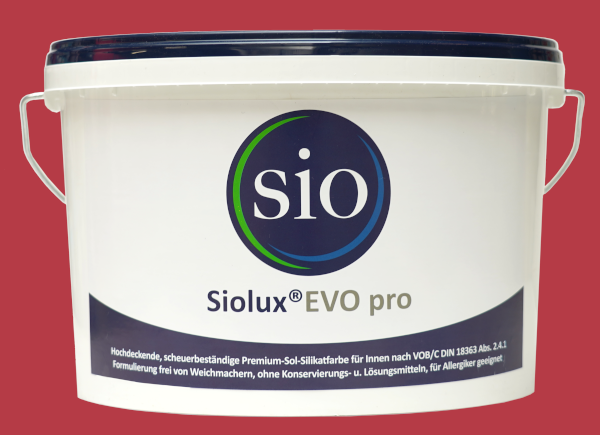 Silikatfarbe innen Geranienrot Silikatfarbe innen Geranienrot