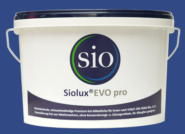 Silikatfarbe innen Stahlblau Silikatfarbe innen Stahlblau