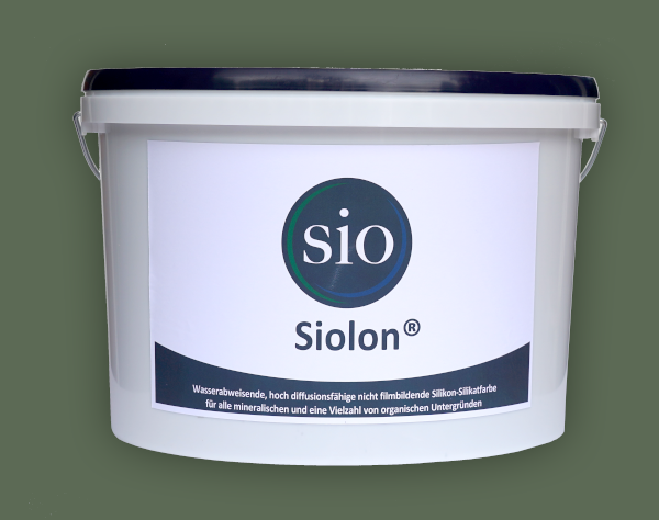 Silikatfarbe außen Waldgrün